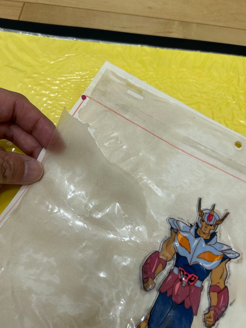 聖闘士星矢　アニメ　セル画　フェニックス一輝