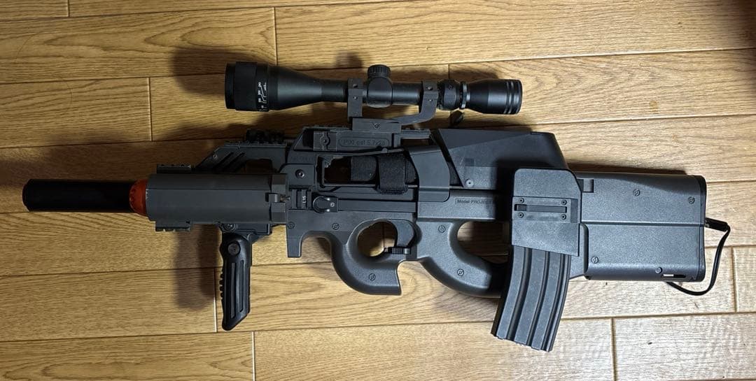 電動ガンＰ90 ジャンク品　カスタム品　東京マイル