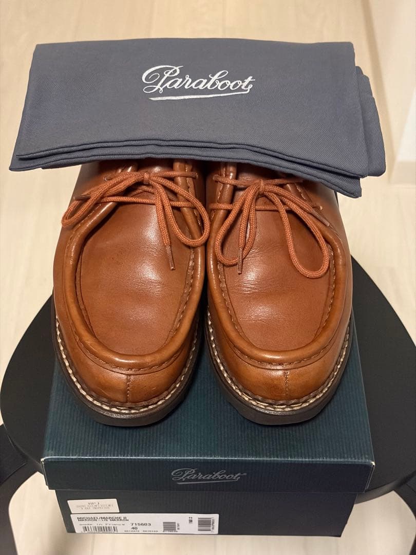 パラブーツ　ミカエル　マロン　Size 40