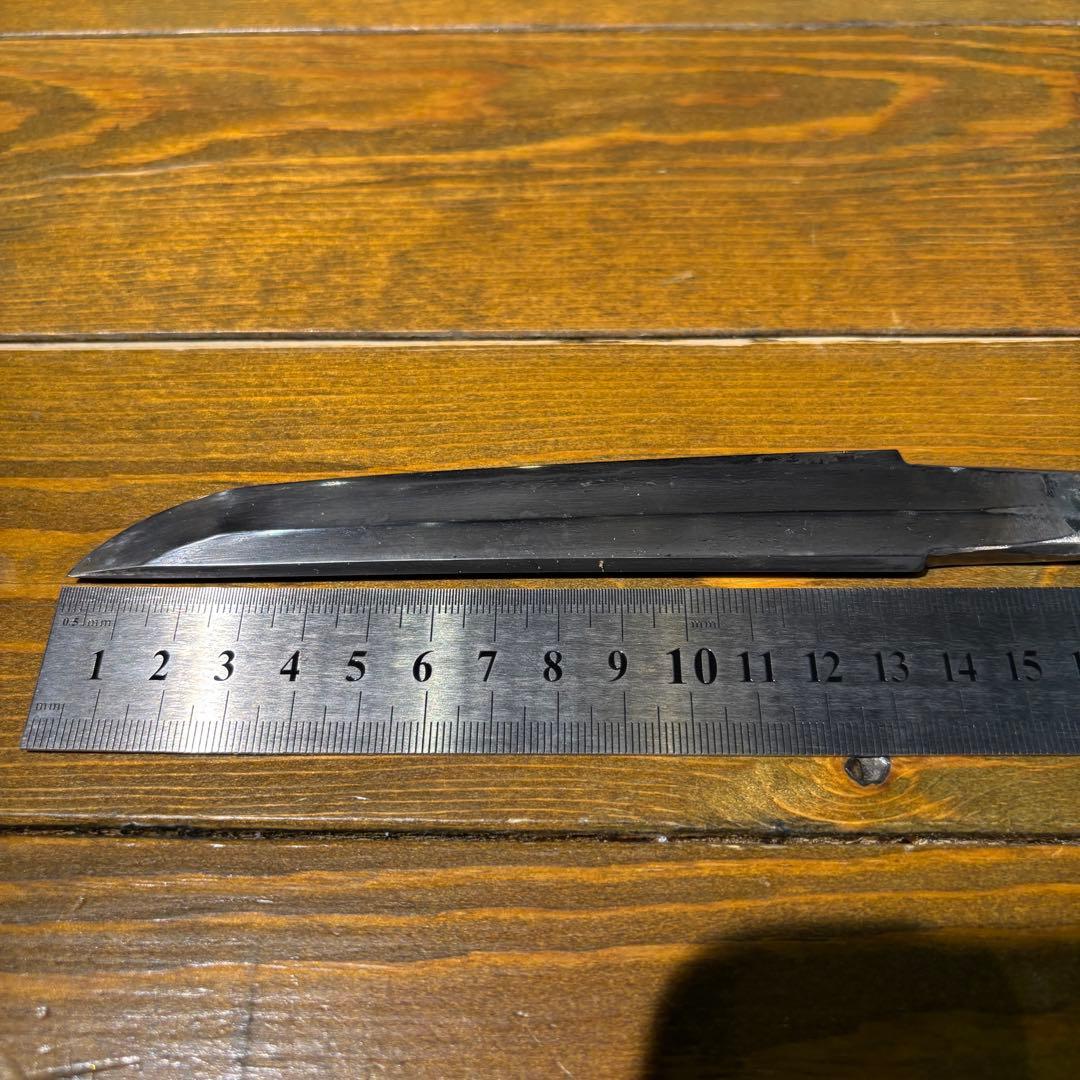 日本刀残欠クラフトナイフNo.79 播磨大掾藤原重高 切先