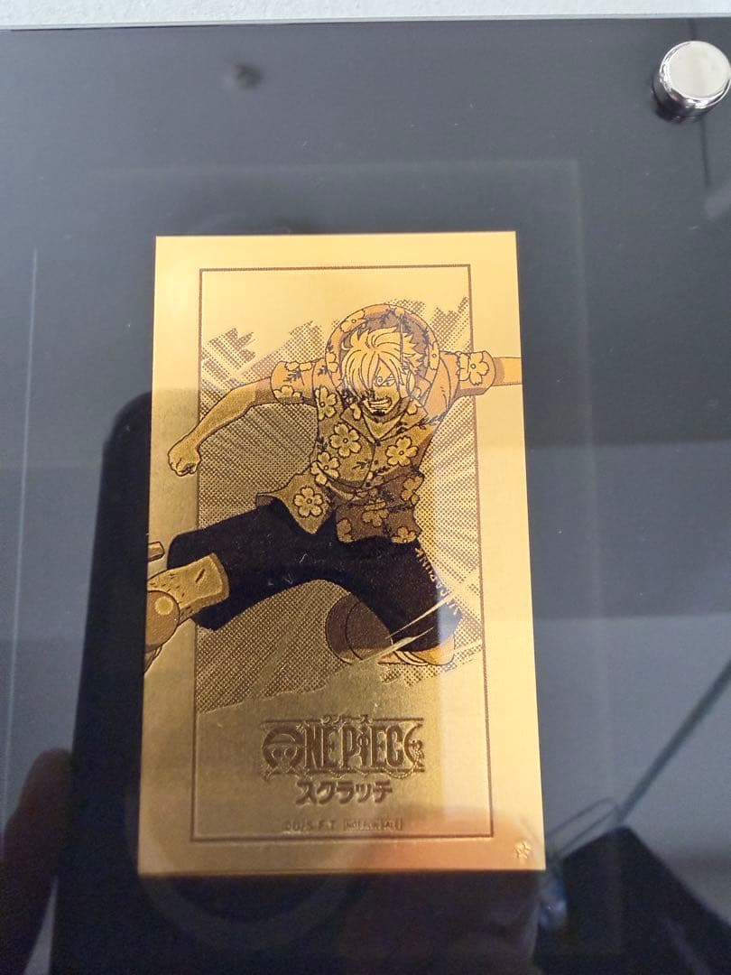 マ*ド様 世界限定50個　ONE PIECE 純金カード　3枚セット