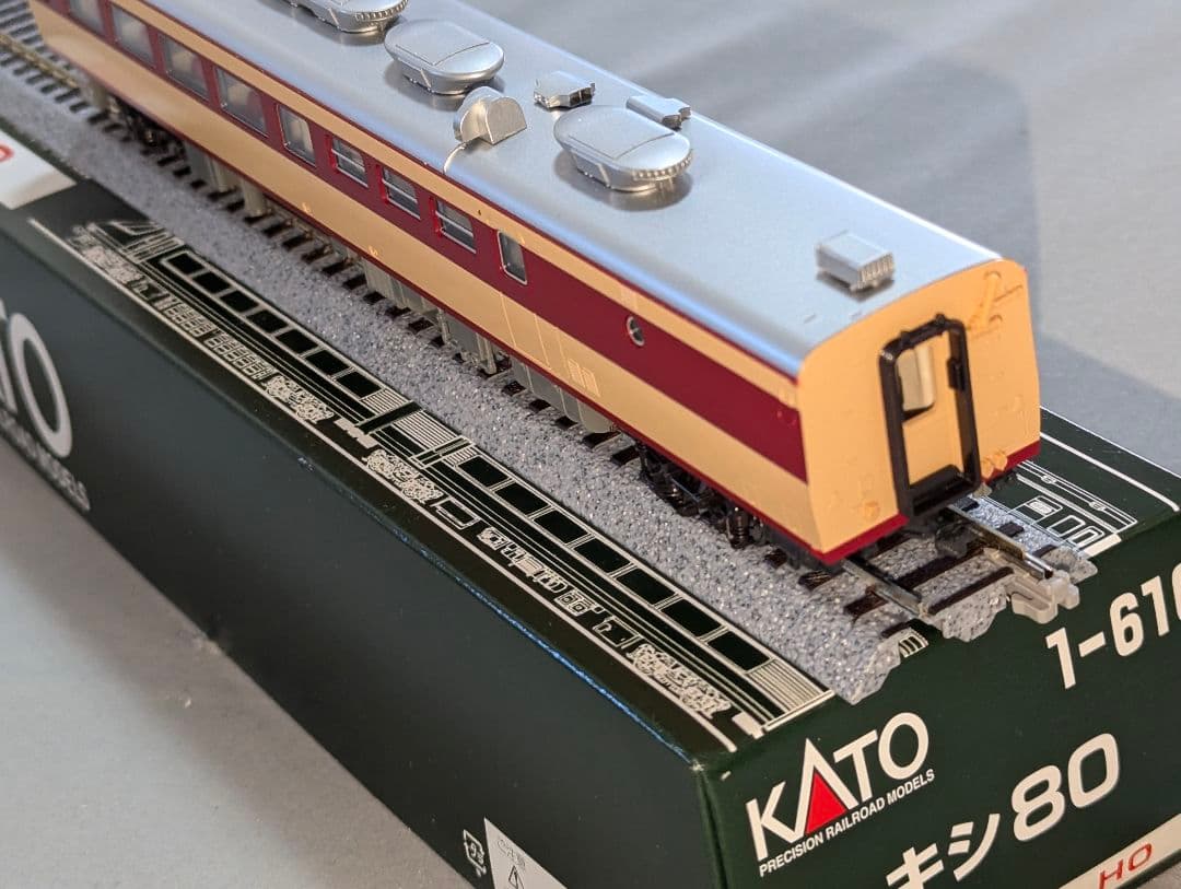 KATO HOゲージ　キシ80　1-610 DD５１耐寒