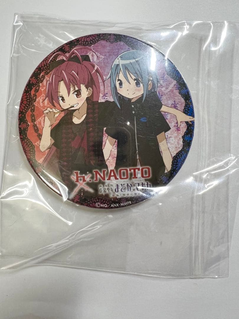 【レア】まどか☆マギカ 美樹さやか 佐倉杏子 h.NAOTO 缶バッジ