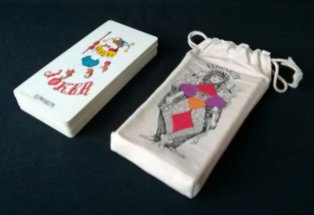 逸品　紳士服ブランド EDWARD'S　ノベルティグッズ　伊坂芳太良　トランプ