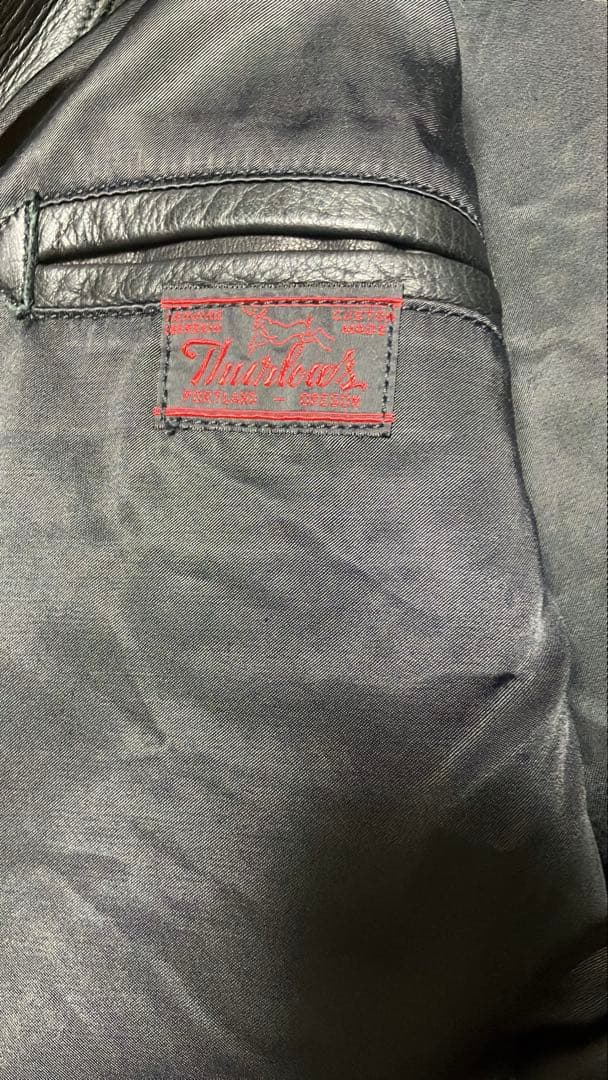 WARP AND WOOF ワープアンドウーフ Leather Jacket