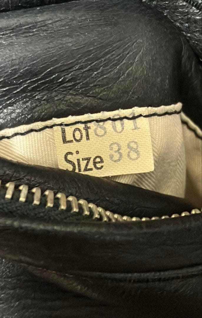 WARP AND WOOF ワープアンドウーフ Leather Jacket