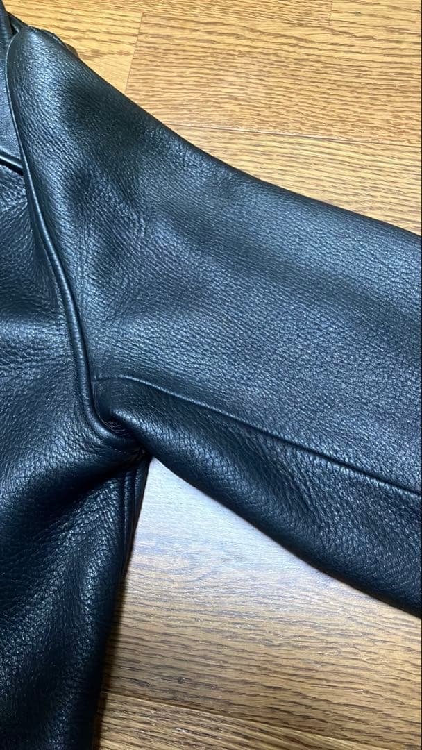 WARP AND WOOF ワープアンドウーフ Leather Jacket