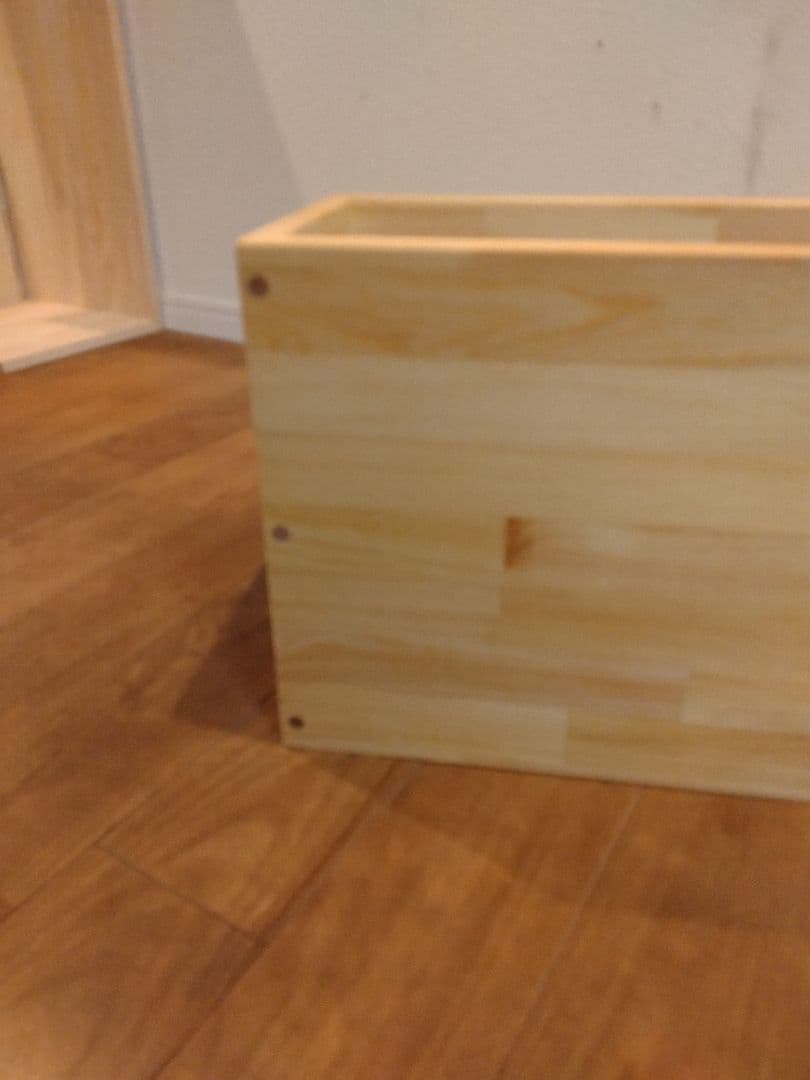 木製　ハンドメイド　オーダー　日の字　シェルフ　棚　水槽台　テレビ台アクアラック