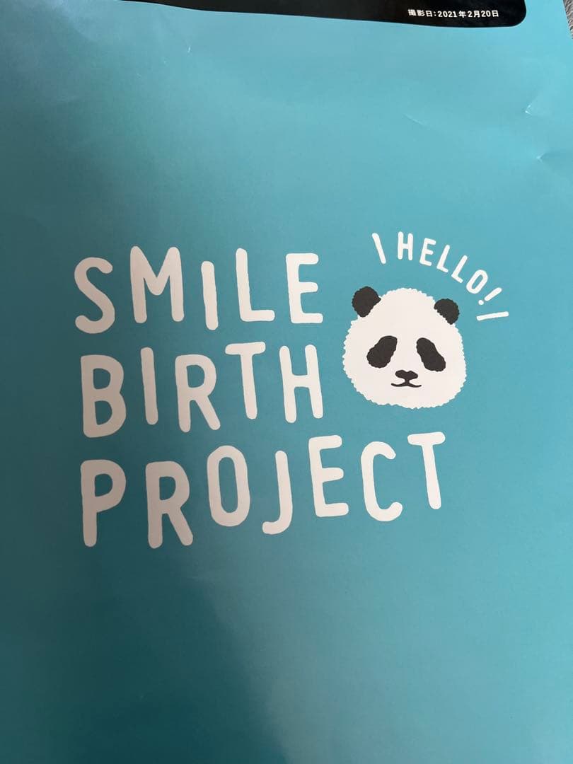 楓浜 アドベンチャーワールド　誕生記念ポスター72×51cm 白浜市配布非売品