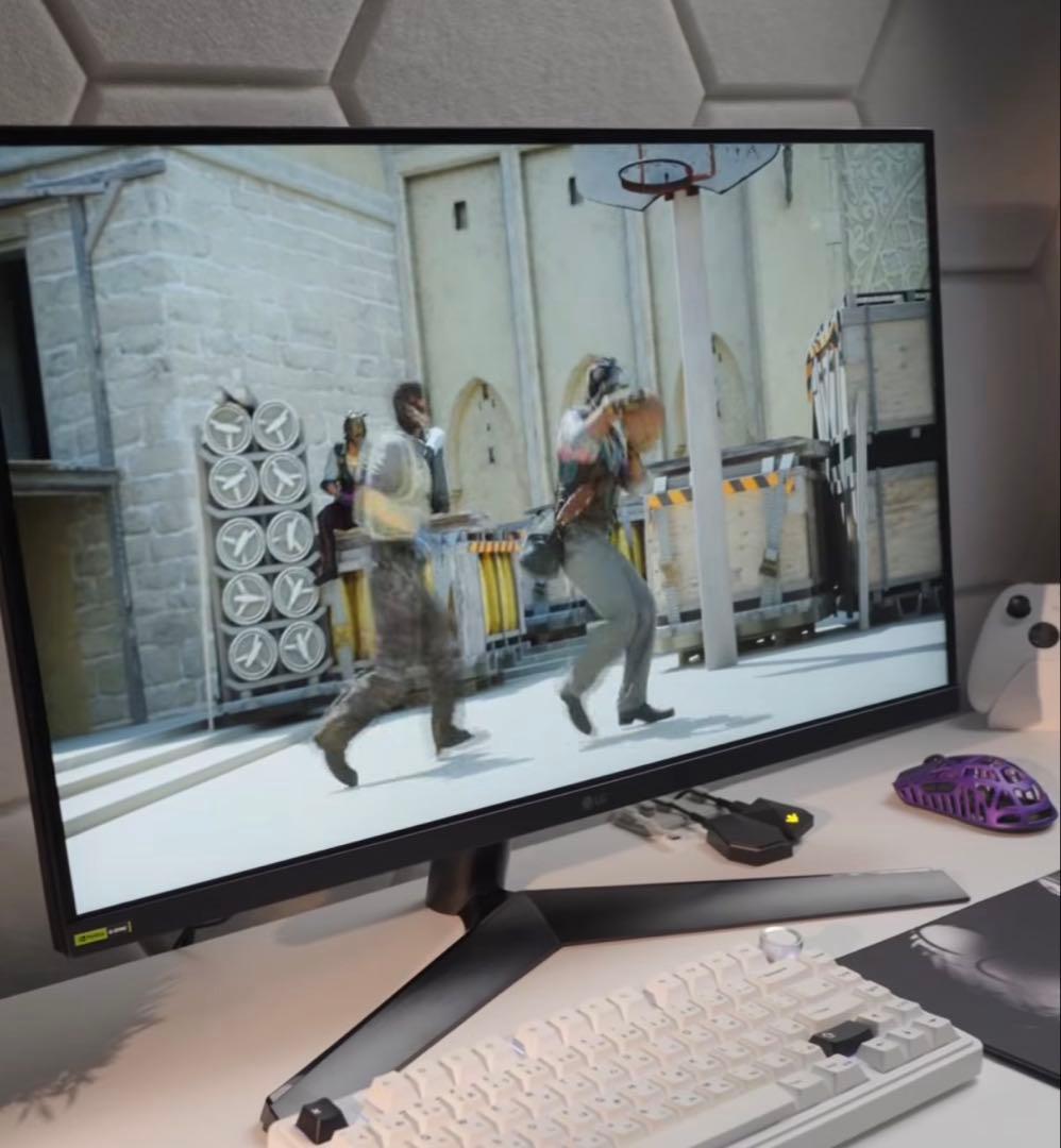 LG ゲーミングモニター UltraGear 27GS60F-B 27インチ