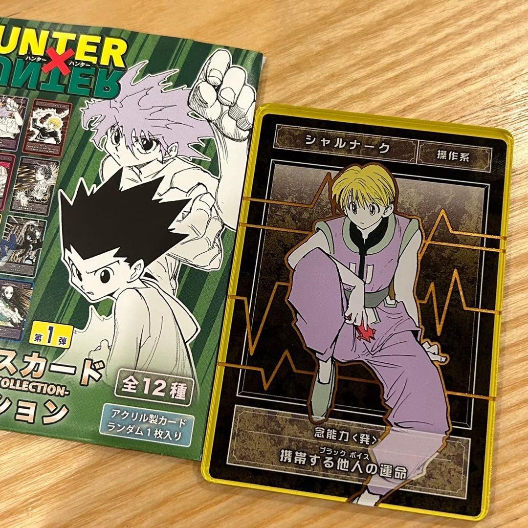 【新品】 ハンターハンター　ステータスカードコレクション　全12種　コンプ