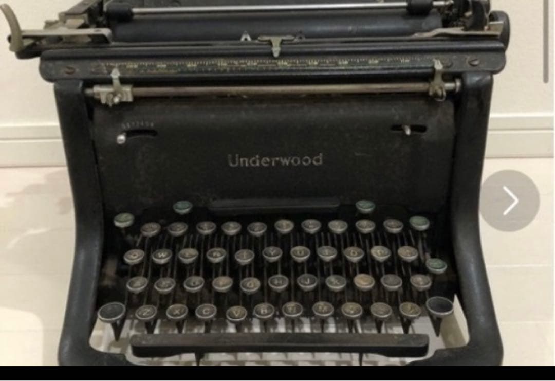 Underwood アンダーウッド　タイプライター　値下げしました