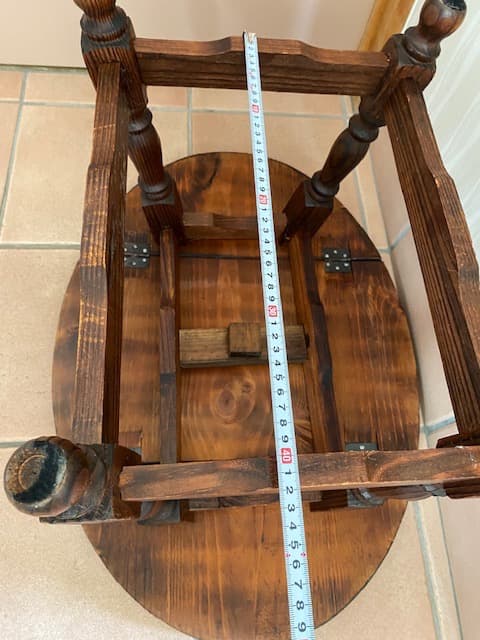 ビンテージ　ドロップリーフ　テーブル　コーヒーテーブル　ゲートレッグテーブル