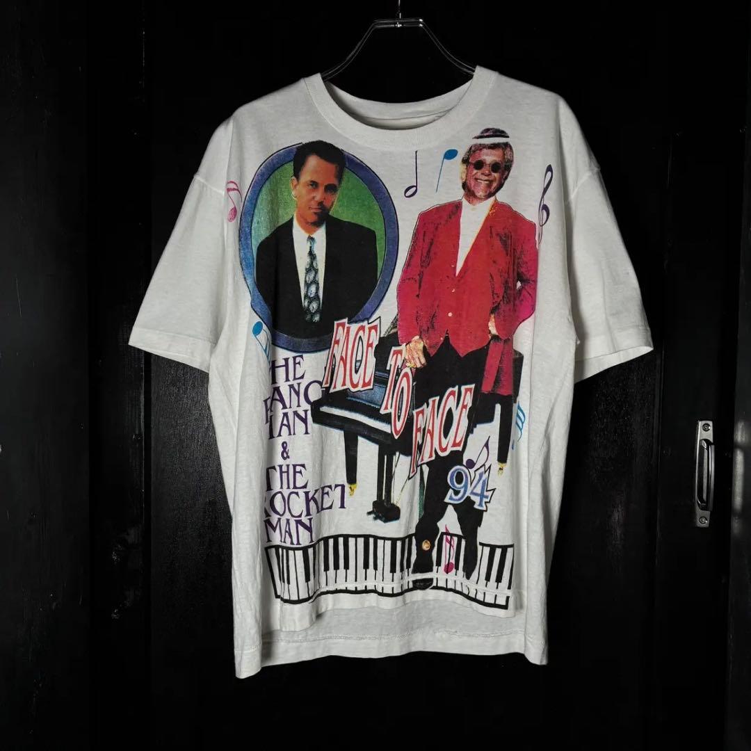 90s USA BILLY JOER×ELTON JOHNツアーTシャツ
