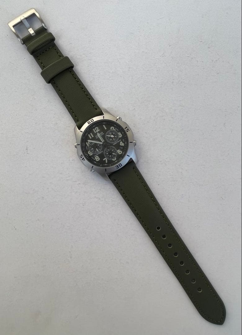 【新品ベルト付】カシオ OVERLAND OVW-600 ソーラー電波 アーミー