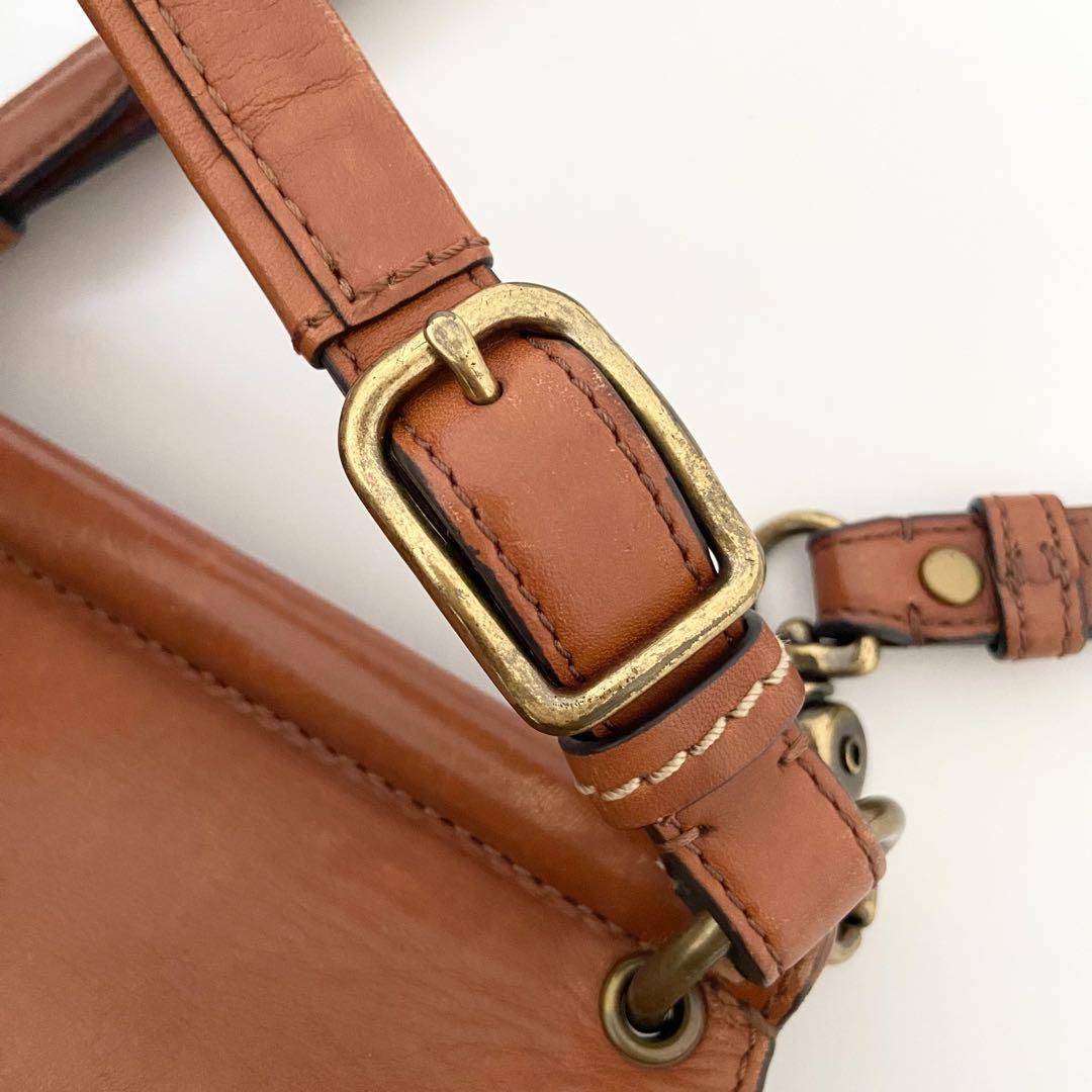 オールドコーチ ニューウィリス 2way ショルダーバッグ オールレザー 本革