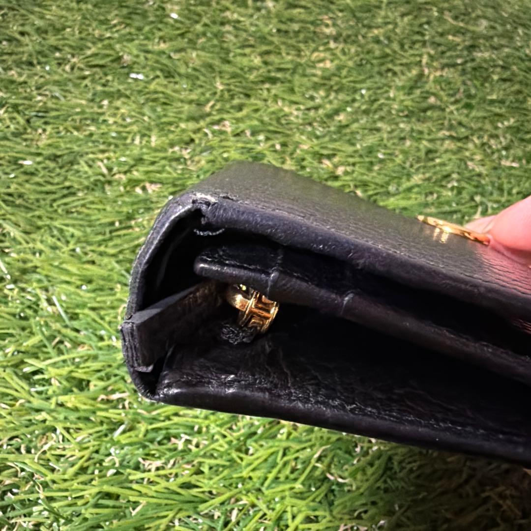 GUCCI＊GG マーモント レザー 二つ折り 財布