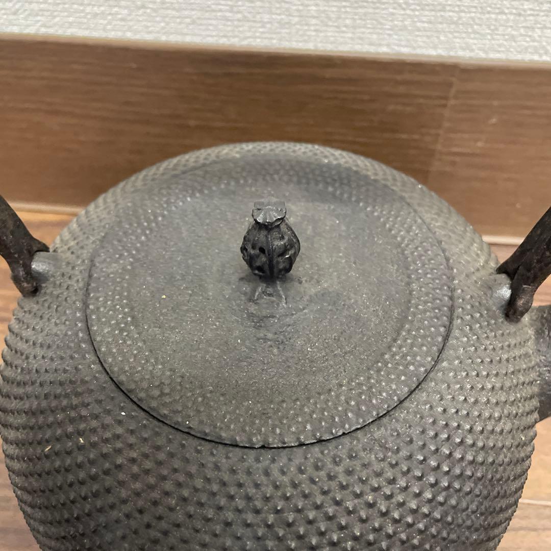 新品　伝統工芸士 及川 光正(齋峰) 南部鉄器　森栄堂　鉄瓶