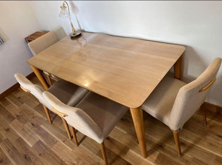 ダイニングテーブル椅子4脚セット