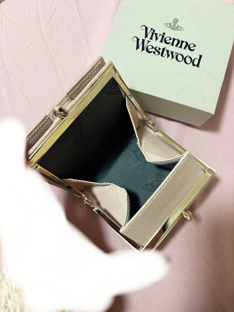 Vivienne Westwood ピンク 二つ折り財布
