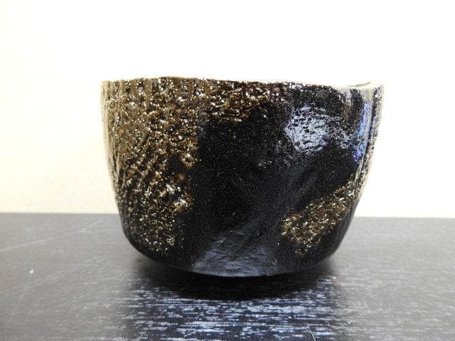 黒楽平茶碗　共箱　MA１６０