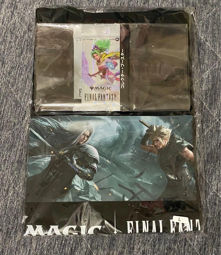 果*物様 FINAL FANTASY Tシャツ Lサイズ + カードパックセット