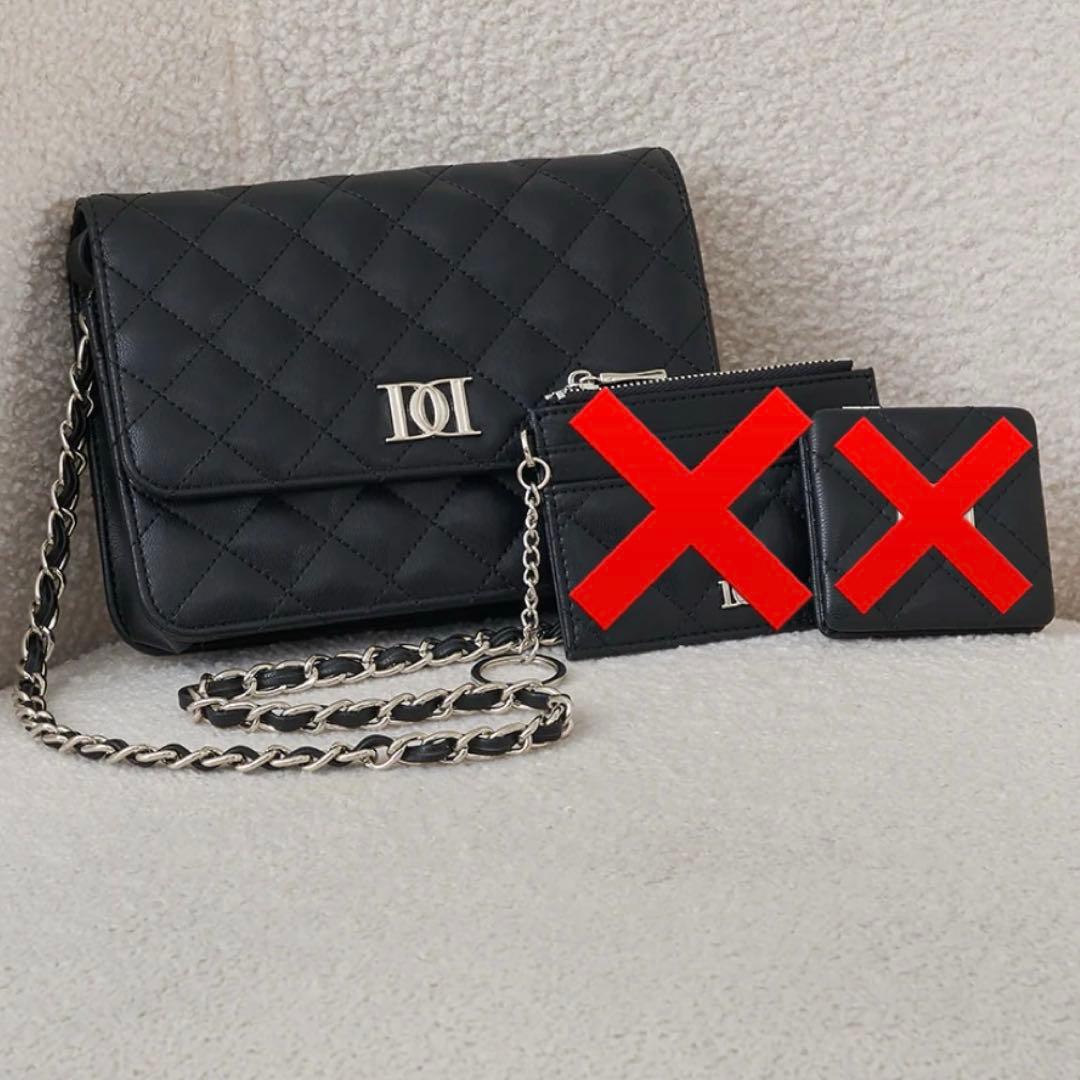 Darich ダーリッチ DDロゴキルティングトラベルセット BLK バッグ