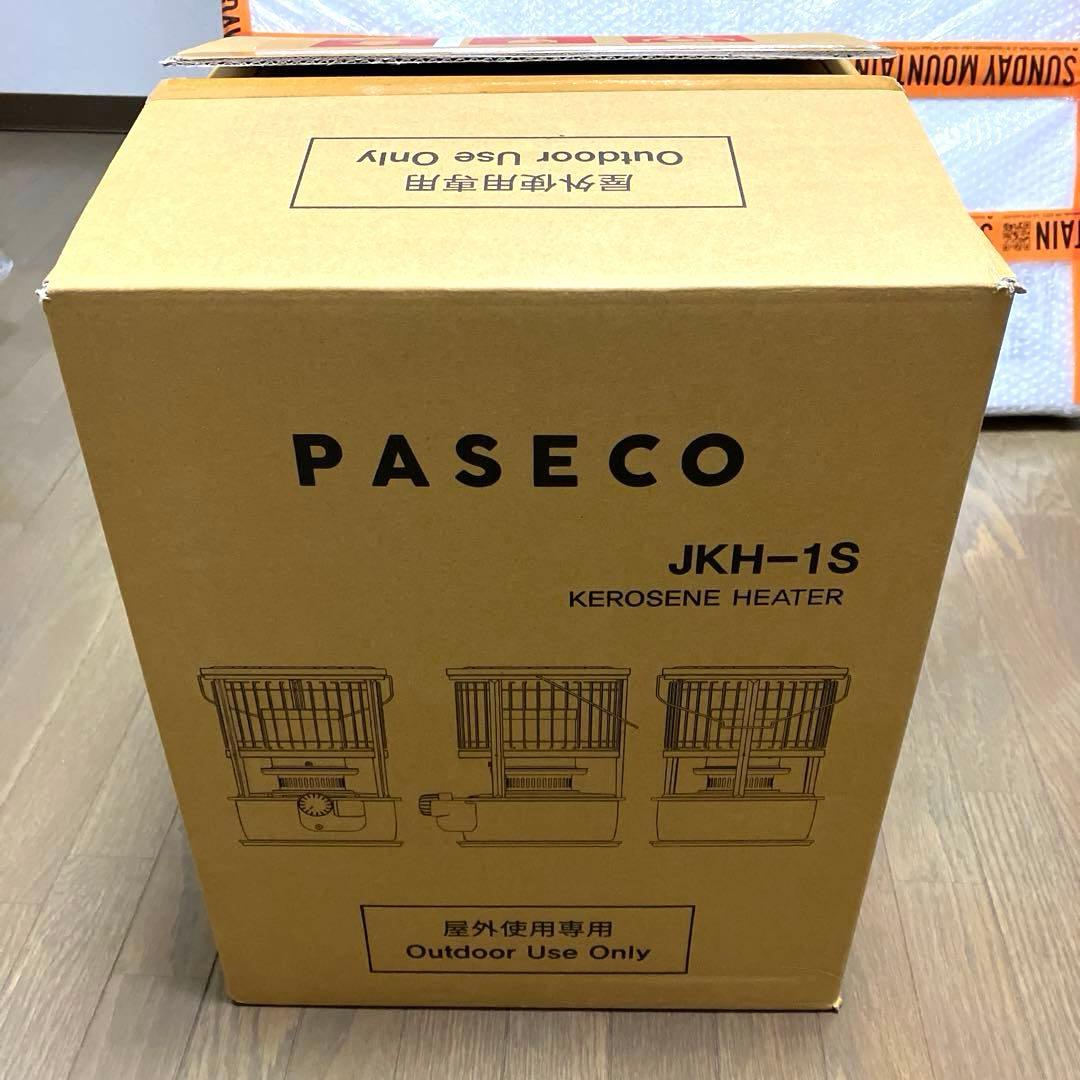 ひ*き様 PASECO パセコ JKH-1S ブラック 対流型 石油ストーブ灯油