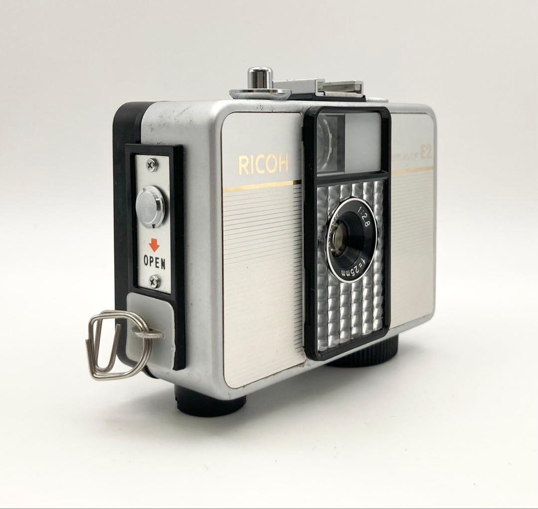 【完動品 美品】RICOH AUTO HALF E2 箱 取扱説明書 付き