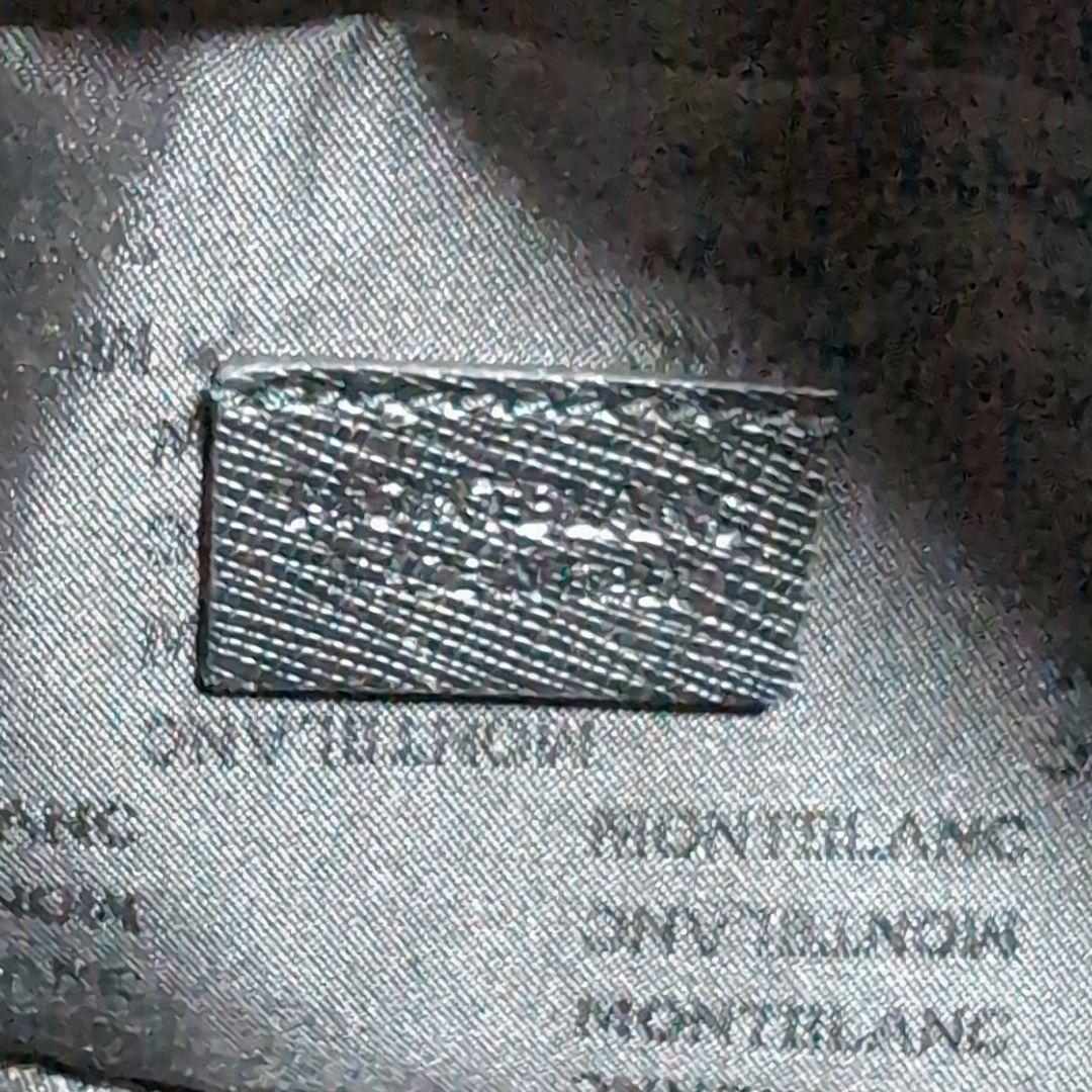 【綺麗♪】 モンブラン Montblanc ポーチ 筆箱 本革 サルトリアル