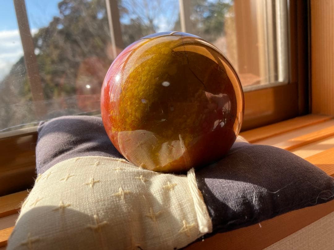 佐渡赤石　直径7センチ