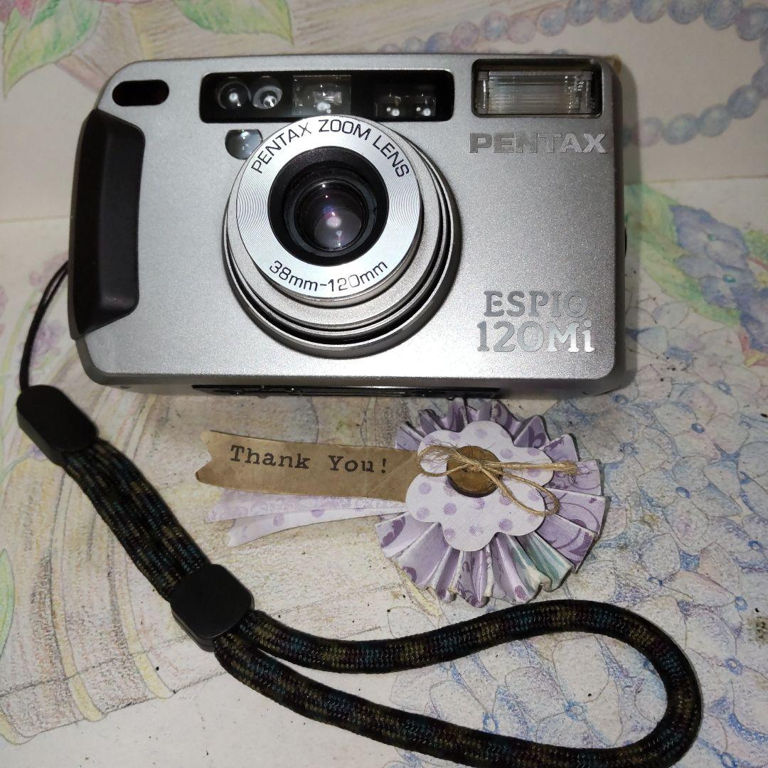 ☆☆美品❕完動品☆☆ PENTAX ESPIO 120Mi シルバー