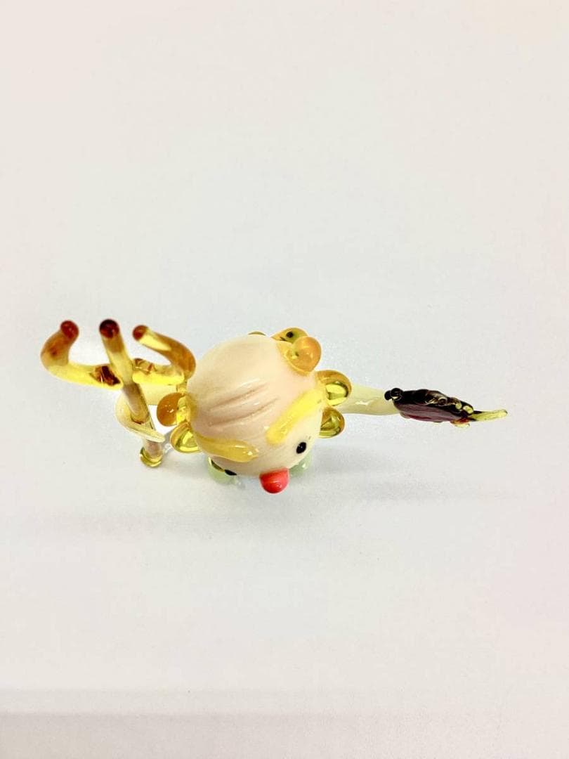 ★FRAGILE,GLASS,FIGURES ガラス製 人形 ポセイドン