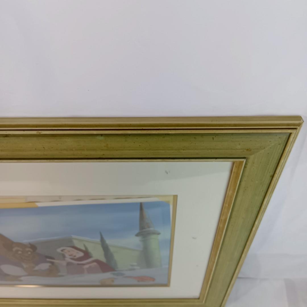 ディズニー 美女と野獣 セル画 額縁付き 限定500 ハートウォーミング