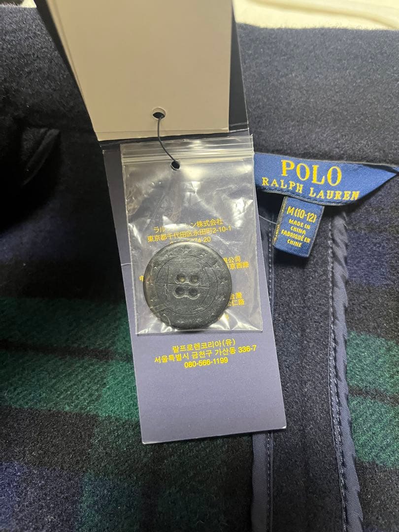 【新品未使用】タグ付きRalph Laurenキッズ用ピーコート