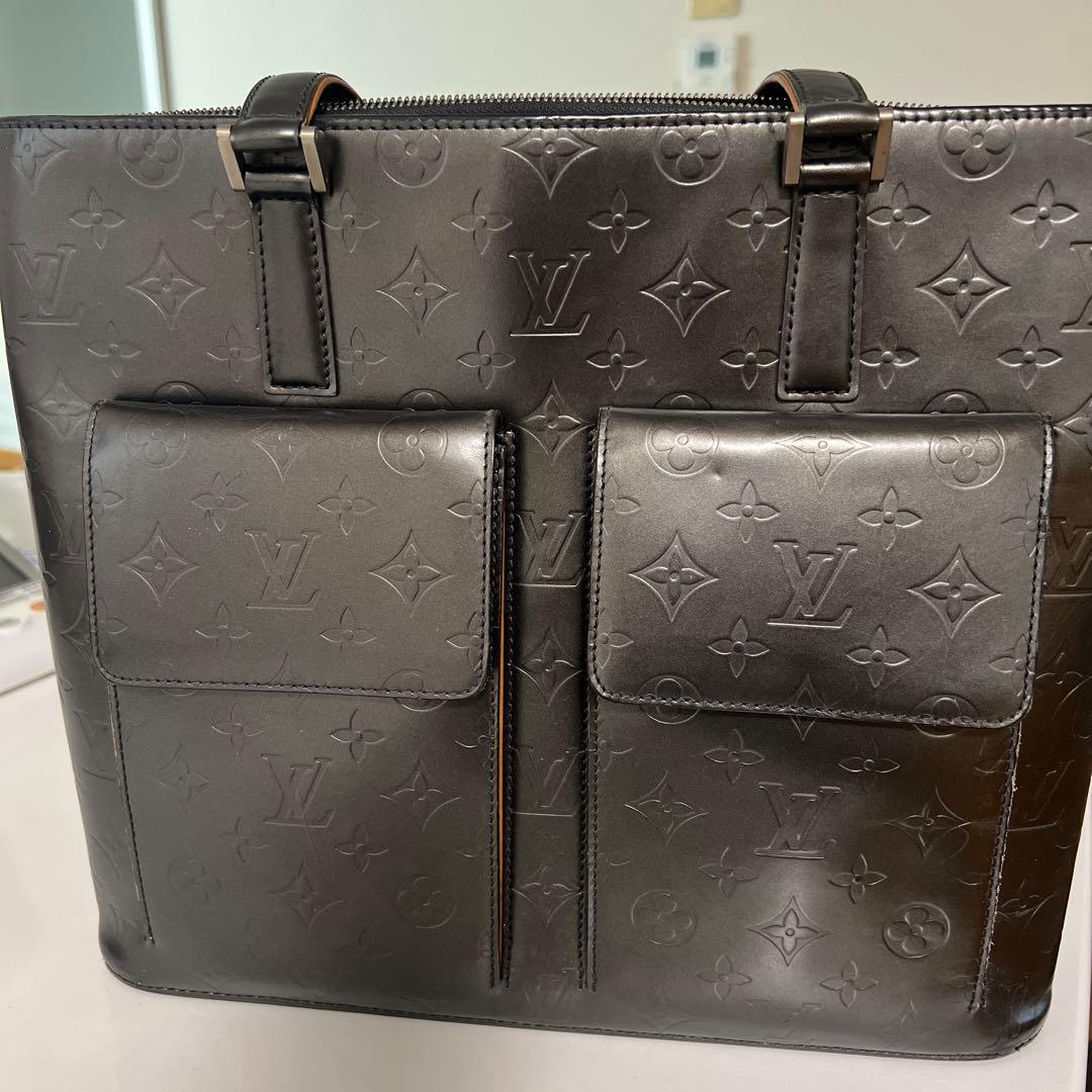 ルイヴィトン ウィルウッド M55105 モノグラムマット レザー トートバッグ