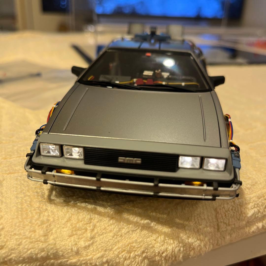 バックトゥザフューチャーPart I タイムマシン　1/24塗装完成品