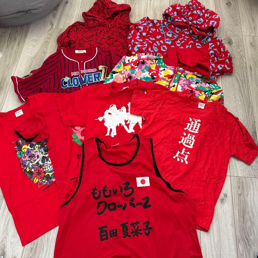 ももクロ　ライブグッズ　アパレルセット