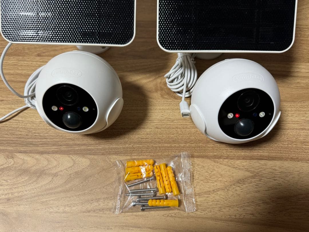 SwitchBot 屋外カメラ パネルセット　大容量バッテリー10000mAh