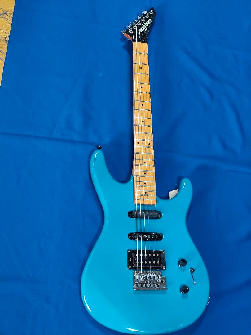 10日ほど修理いたしますWashburn G-JRV エレキギター 青