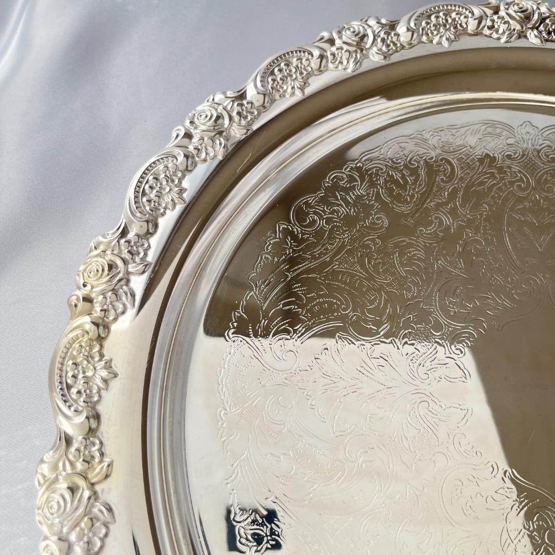 【ONEIDA】ワイントレー / ドリンクトレー / ギャラリートレー 31cm