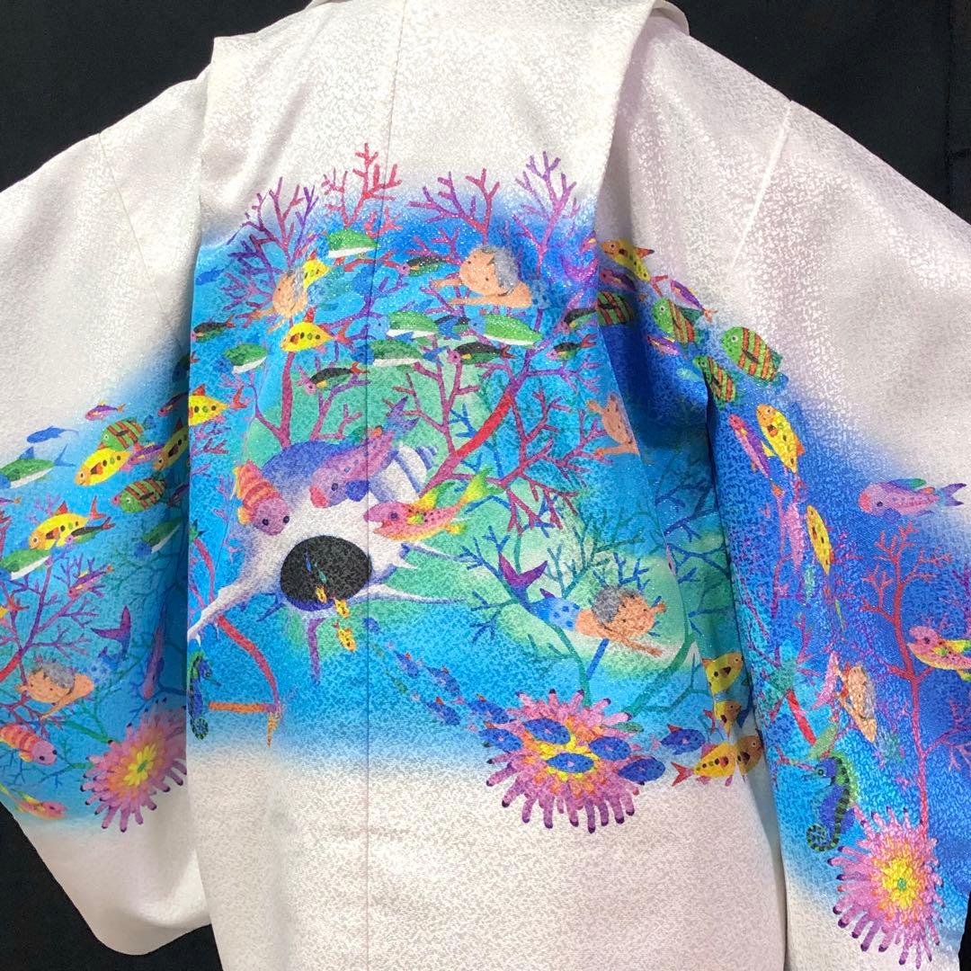 【ブランド　Moe】　七五三　5歳　永田萌　希少　羽織　着物　袴　セット　男の子