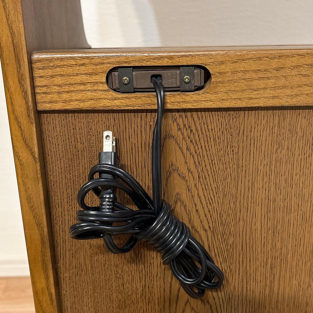 ✨極美品✨ カリモク 電話台 キャビネット コンセント付き 4段引出し 送料無料