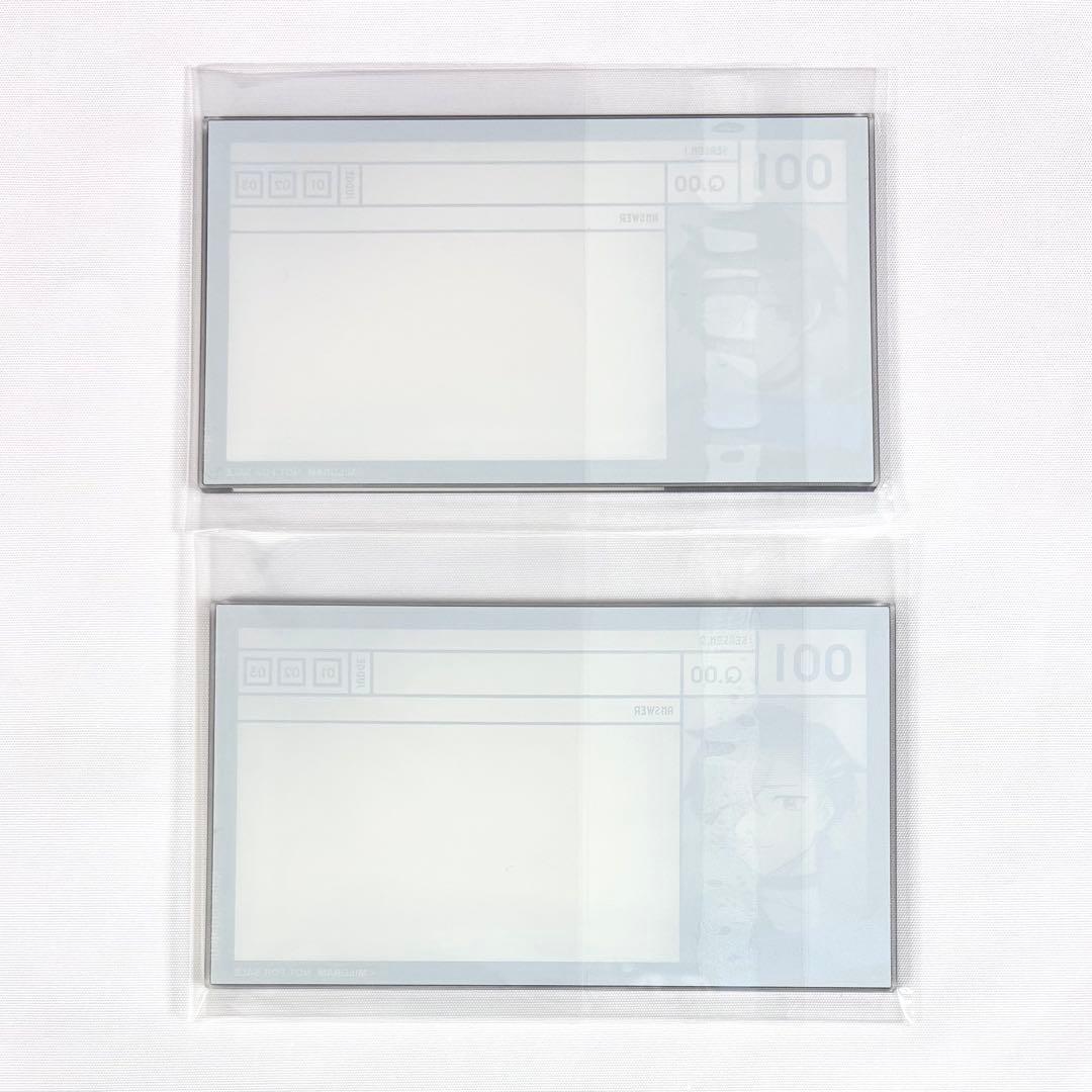 MILGRAM ミルグラム 年間会員特典 尋問記録アクリルメモカード ハルカ2種