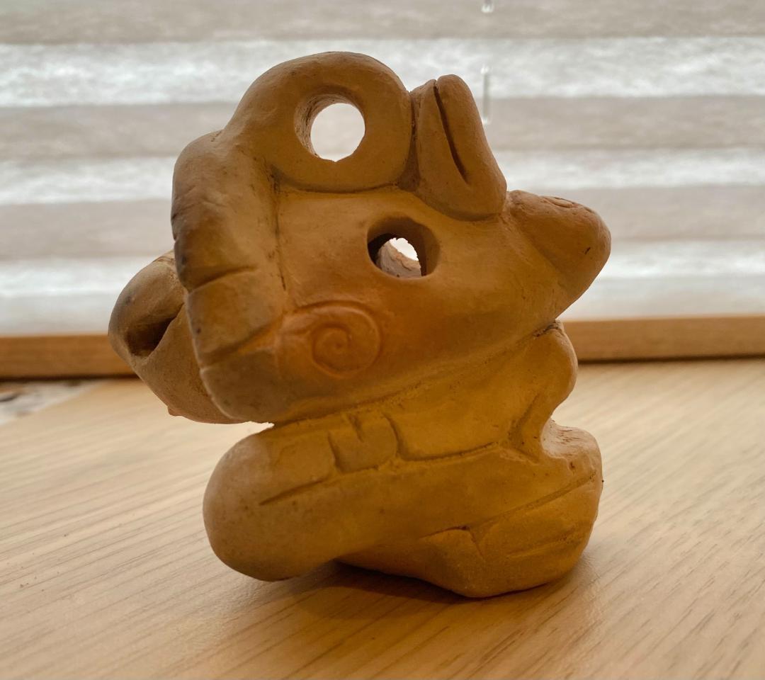 【Atsuo Nakazawa】縄文「顔面把手」山梨県韮崎市恵坂町出土