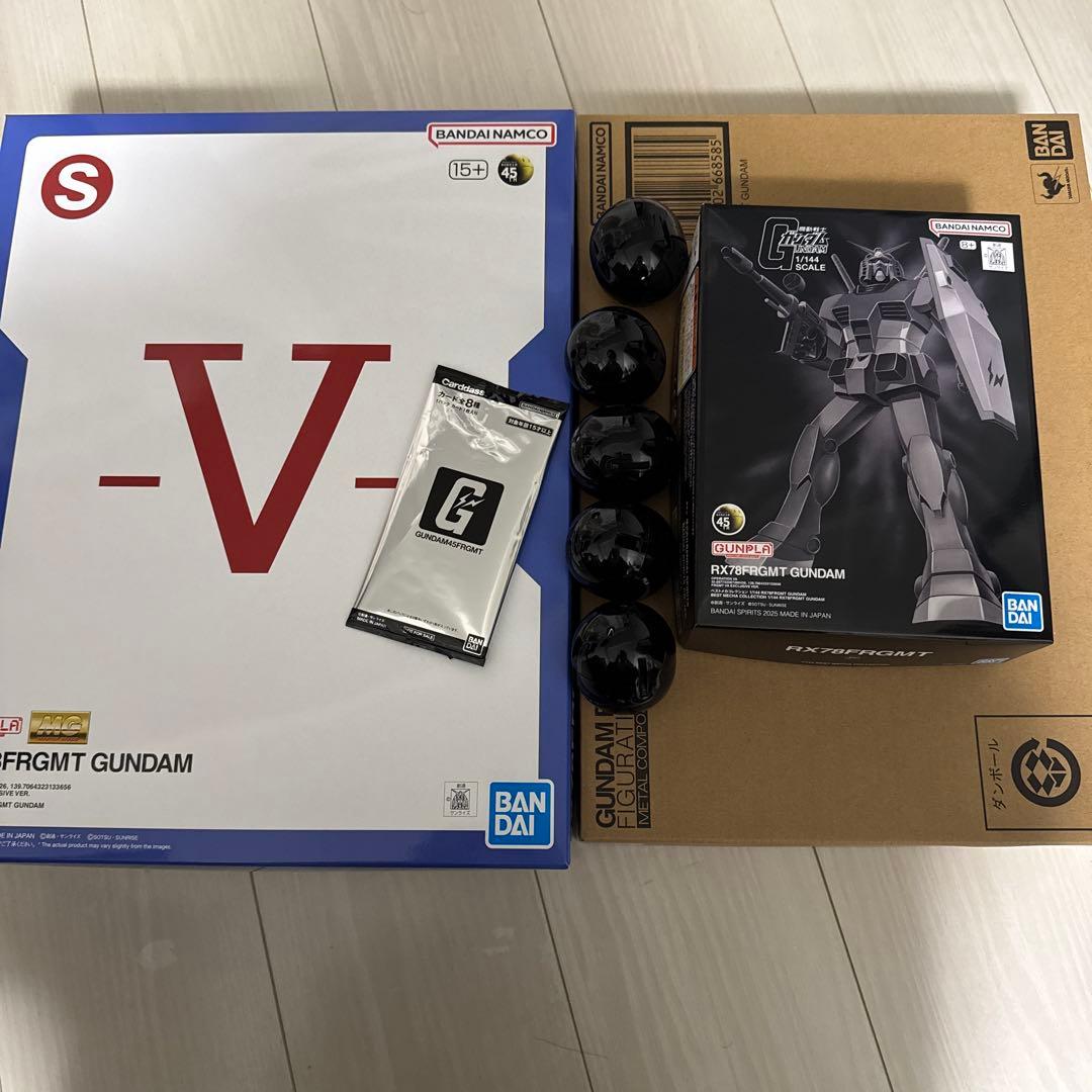 GUNDAM45FRGMT 5点セット