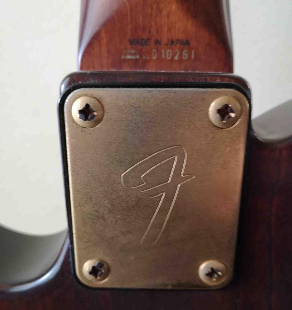 1991年-1992年 Fender Japan テレキャスター オールローズ風