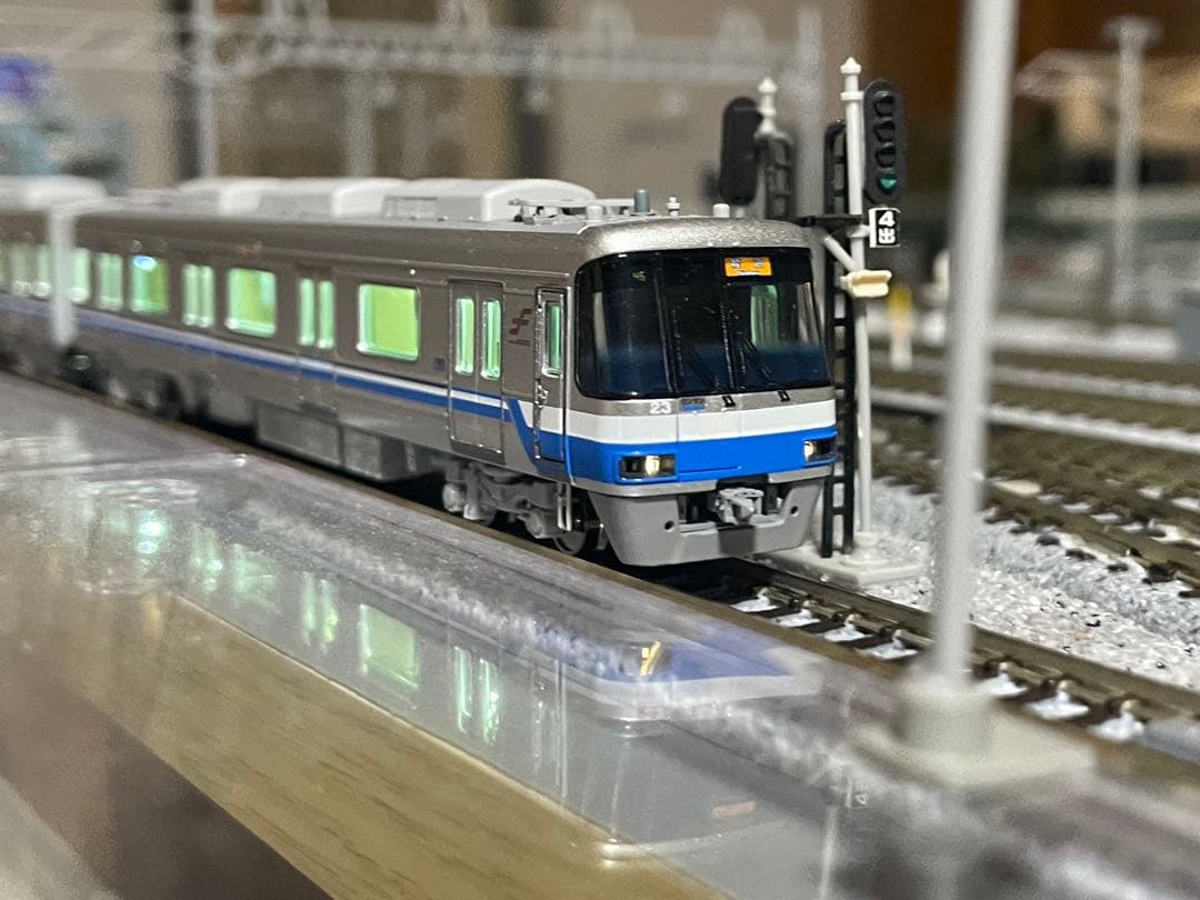 ポポンデッタ6035福岡市交通局2000系3段帯使用　ポポンデッタ室内灯付き