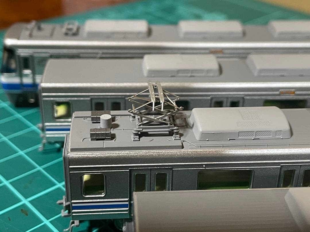 ポポンデッタ6035福岡市交通局2000系3段帯使用　ポポンデッタ室内灯付き