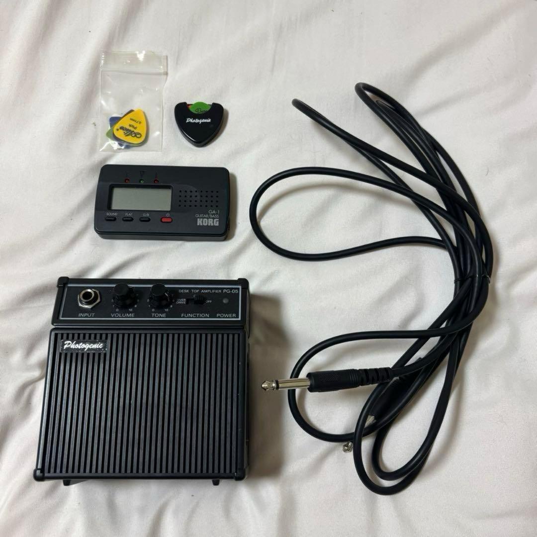 ジャンク フォトジェニック エレキギター 初心者セット アンプ付き アンプセット